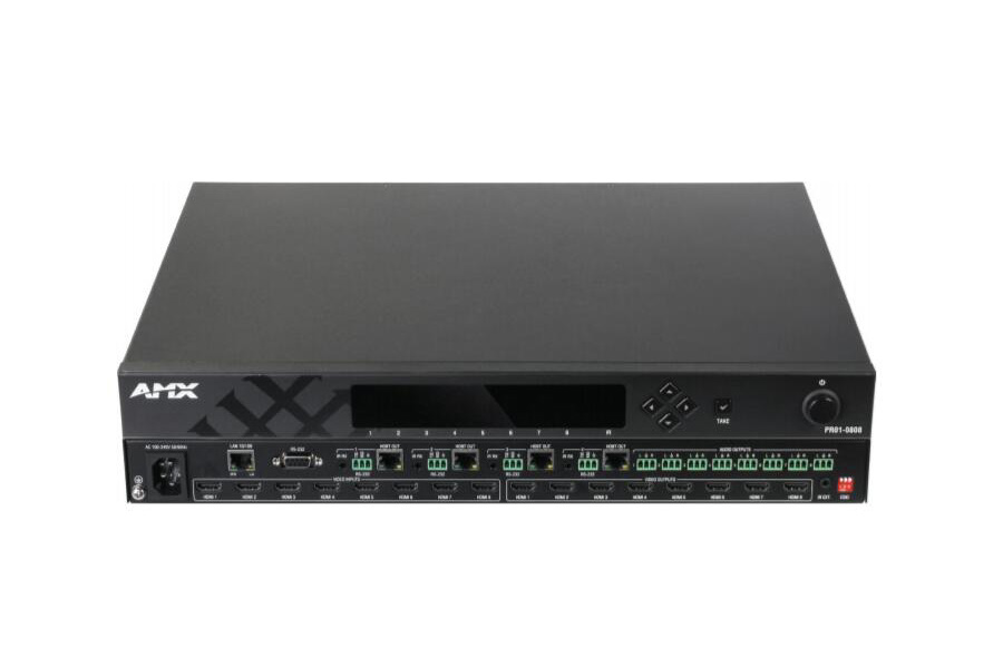 AMX  precis 系列数字矩阵切换器 PR01-0808 Precis  8x8 4K60 H…